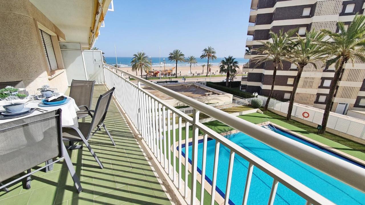 Aguamarina Gandia - Primera Linea De Playa Playa de Gandia Zewnętrze zdjęcie