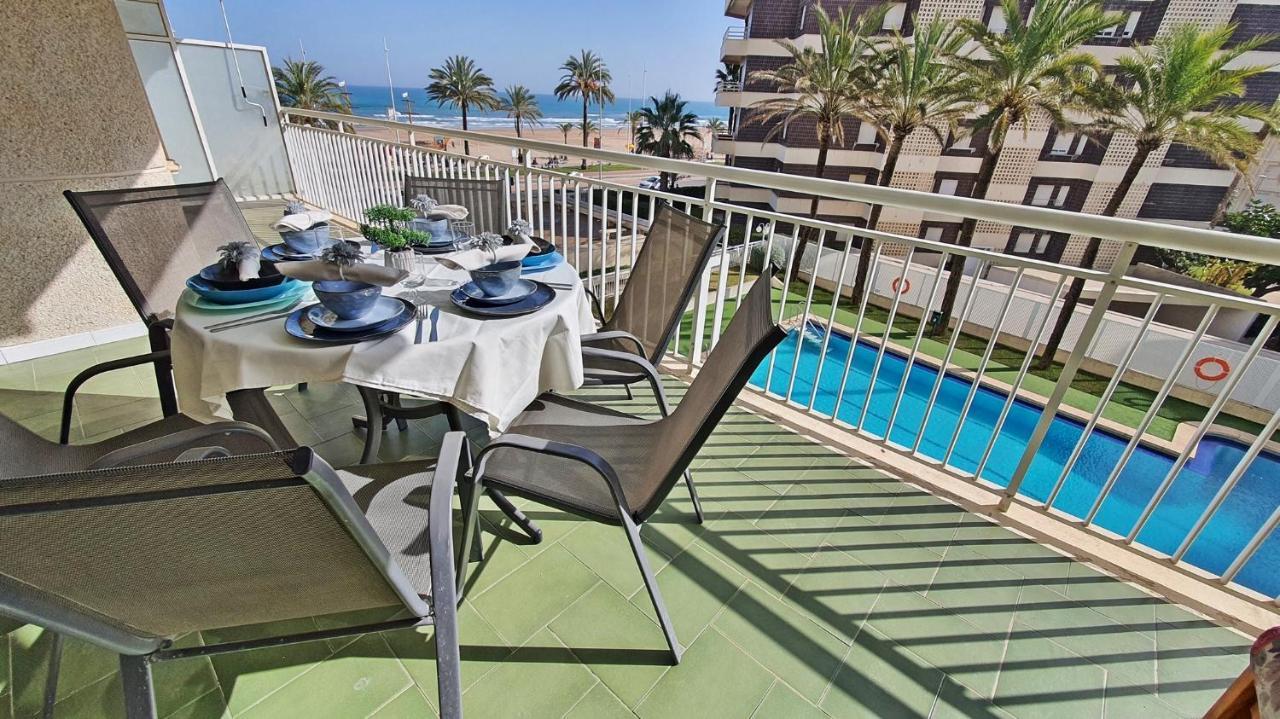 Aguamarina Gandia - Primera Linea De Playa Playa de Gandia Zewnętrze zdjęcie