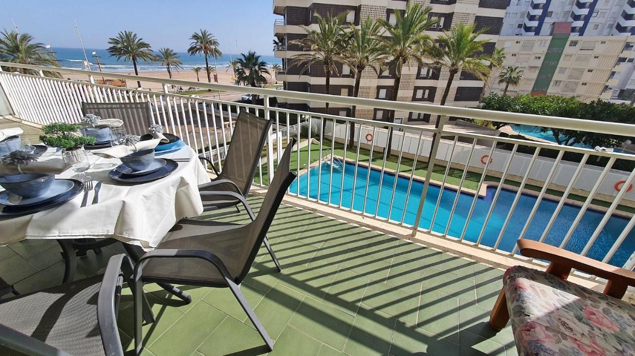 Aguamarina Gandia - Primera Linea De Playa Playa de Gandia Zewnętrze zdjęcie